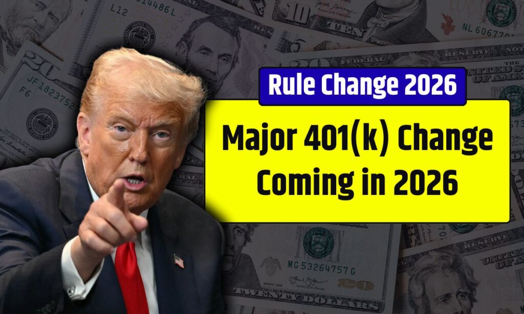 Major 401(k) Change Coming in 2026